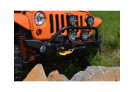 JK Front Recessed Winch Bumper