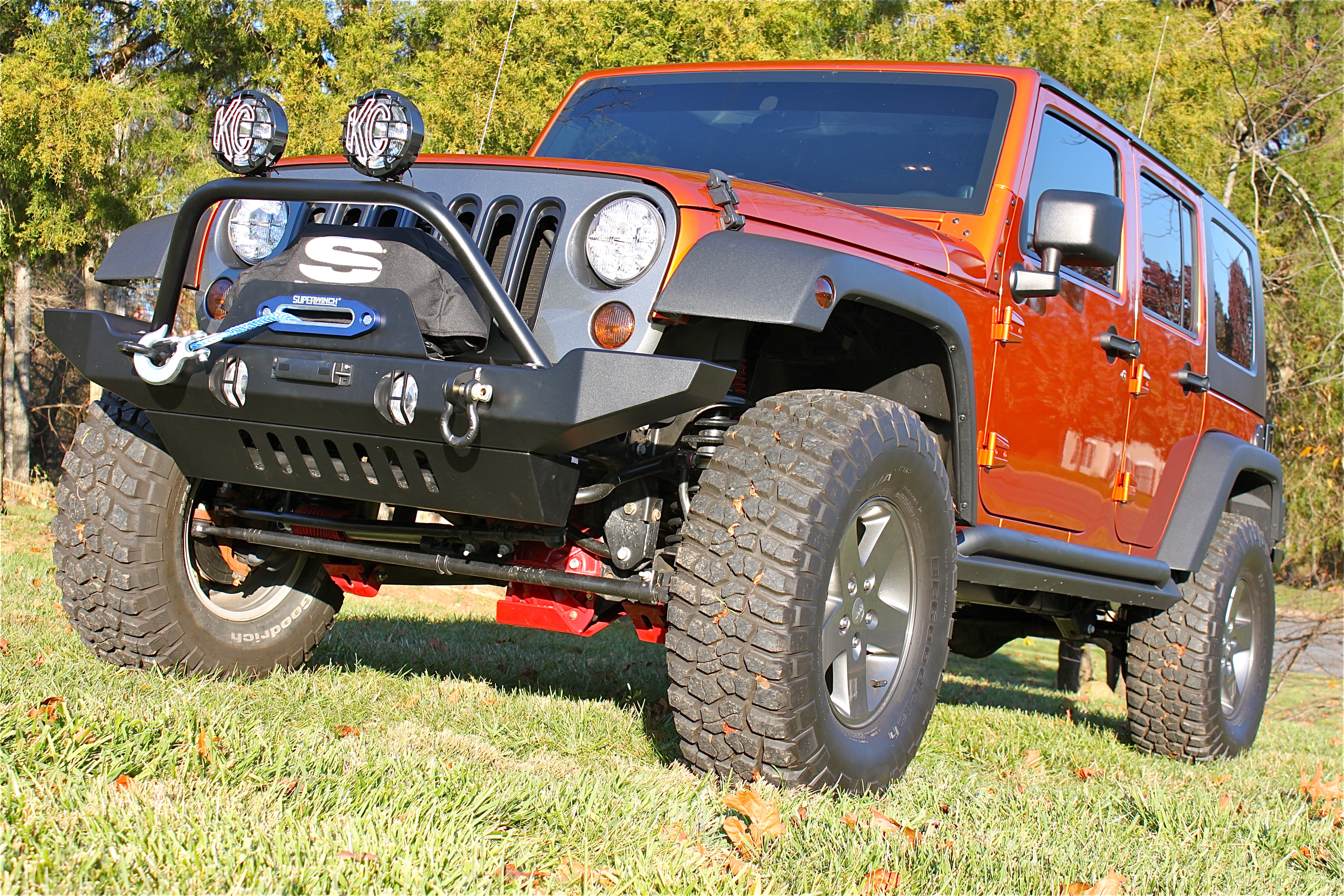 Jeep JK Front Bumper | Jeep Wrangler Unlimited Front Bumper | Hyline Offroad