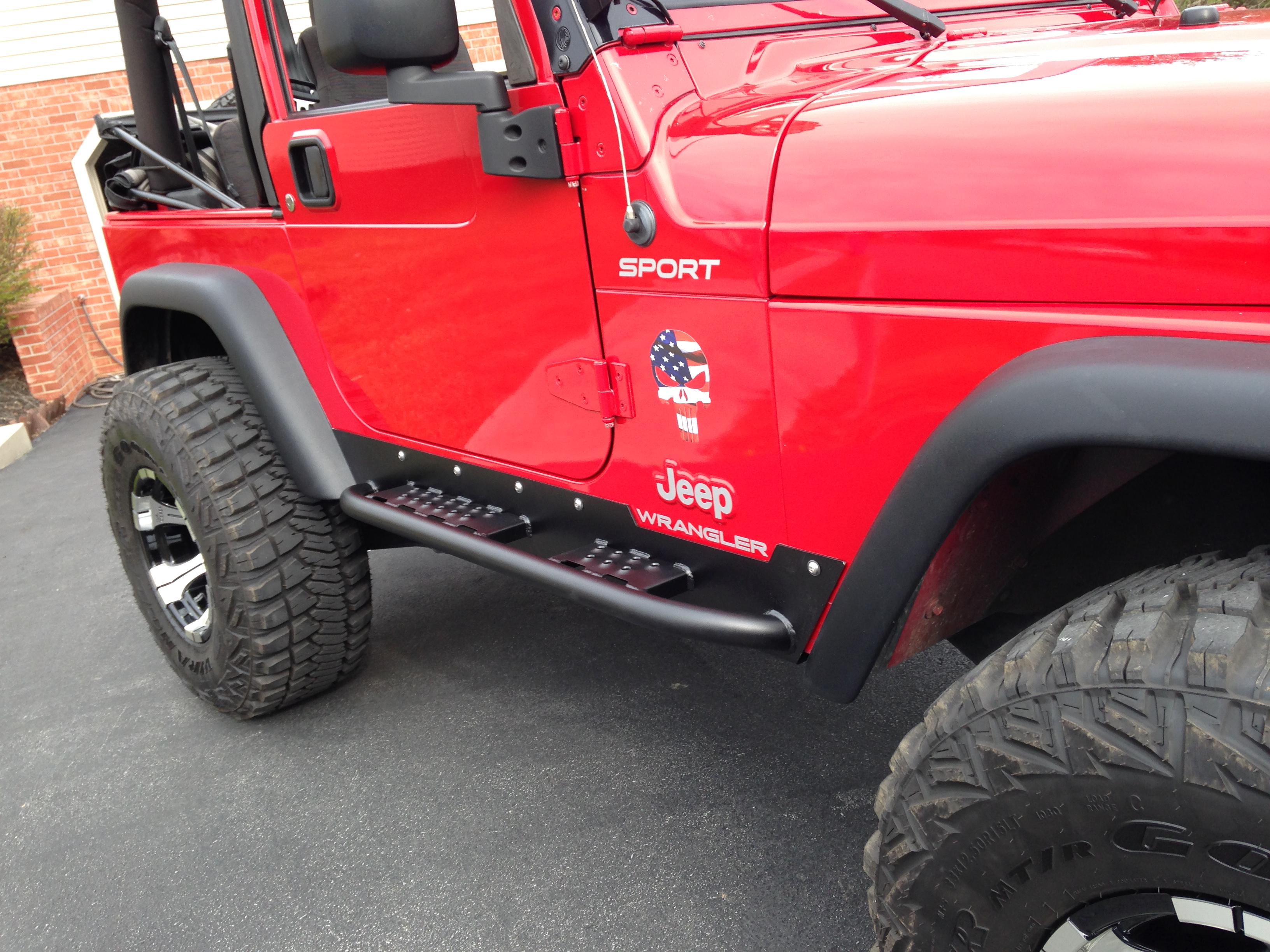 Jeep TJ Rock Sliders 97-06 Wrangler TJ | Hyline Offroad