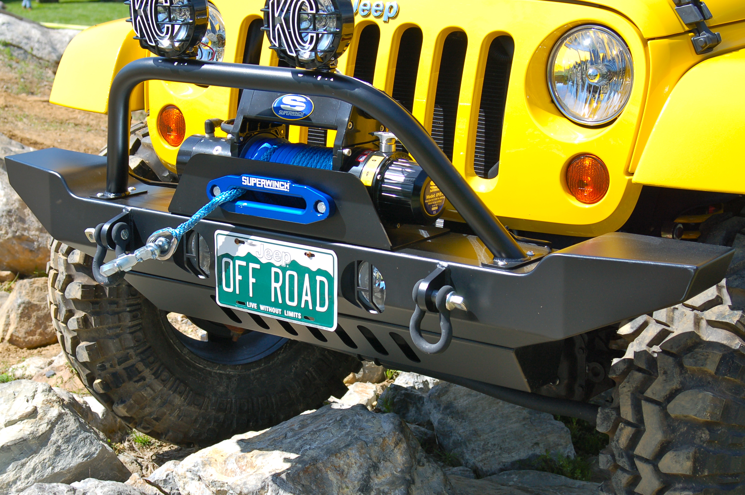 Jeep JK Front Bumper | Jeep Wrangler Unlimited Front Bumper | Hyline Offroad