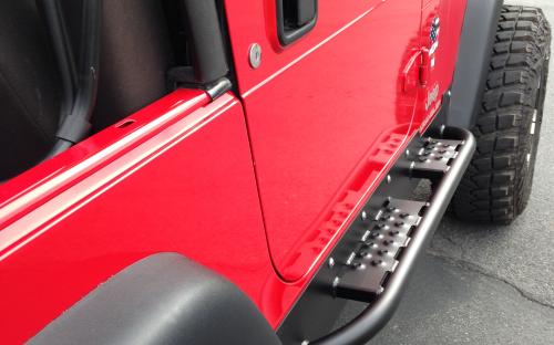 Jeep TJ Rock Sliders 97-06 Wrangler TJ | Hyline Offroad