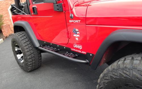 Jeep TJ Rock Sliders 97-06 Wrangler TJ