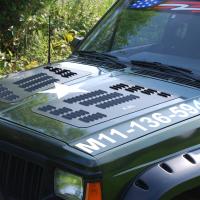 Jeep Cherokee Hood Louvers | XJ Hood Louvers