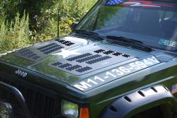 Jeep Cherokee Hood Louvers | XJ Hood Louvers